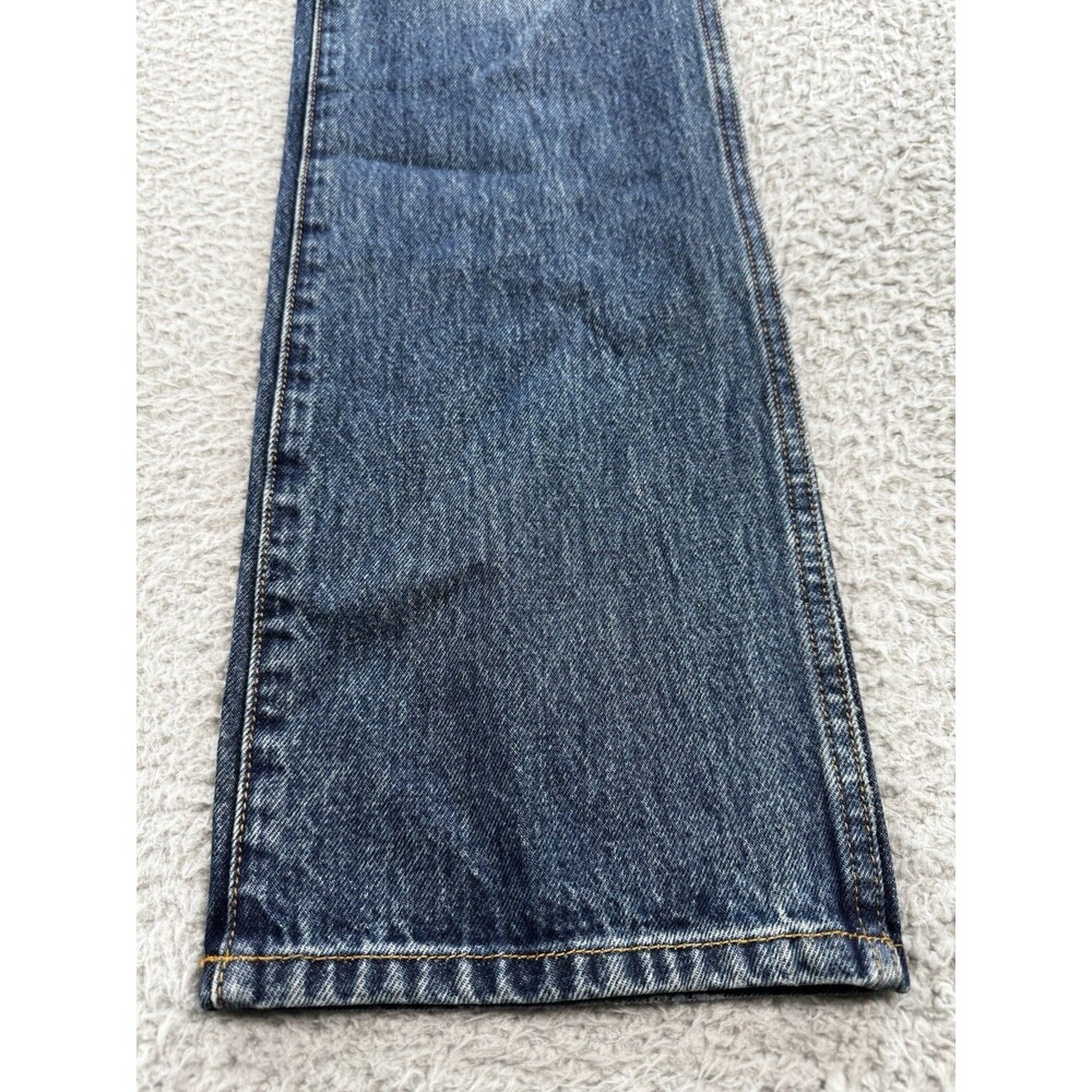 NWT Khaite Danielle Jeans 24 High Rise Straight Leg Slim Fit Denim - Picture 6 of 13
